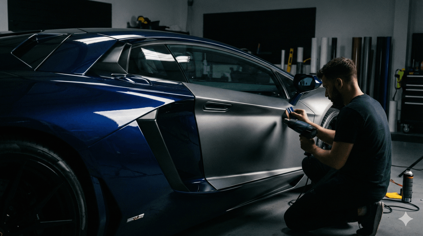 Částečný polep vozu (wrapping) designovou fólií v Havířově